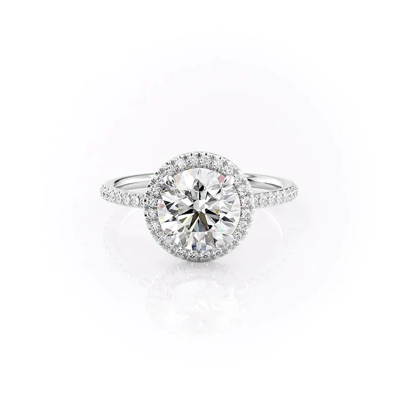 The Michelle Set Moissanite With A 3.5 Carat