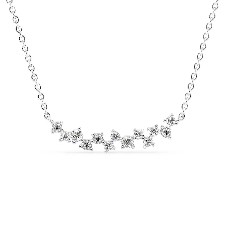 Small Curved Cluster Pendant