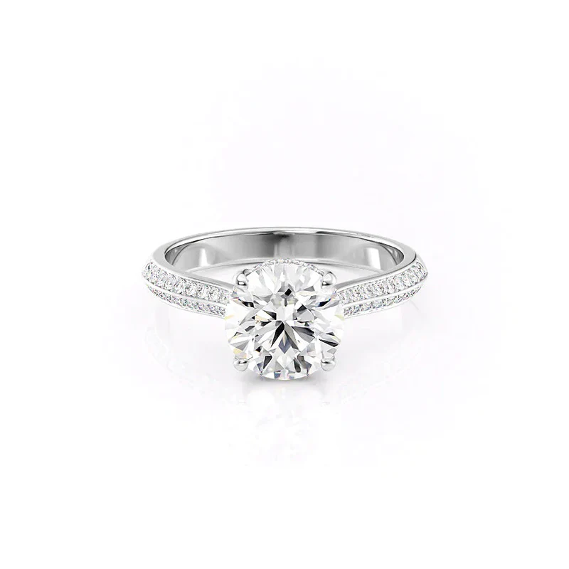 The Kayla Set Moissanite With A 1.0 Carat