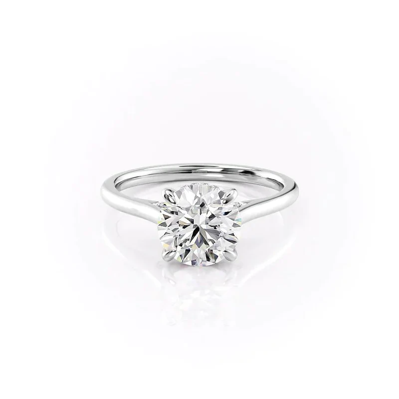 The Natalie Set Moissanite With A 2.0 Carat