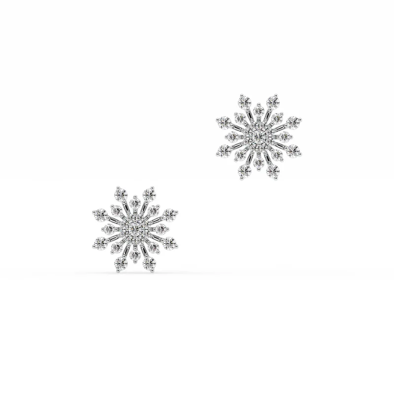 Snowflake Studs