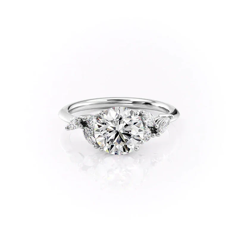 The Melissa Set Moissanite With A 1.5 Carat
