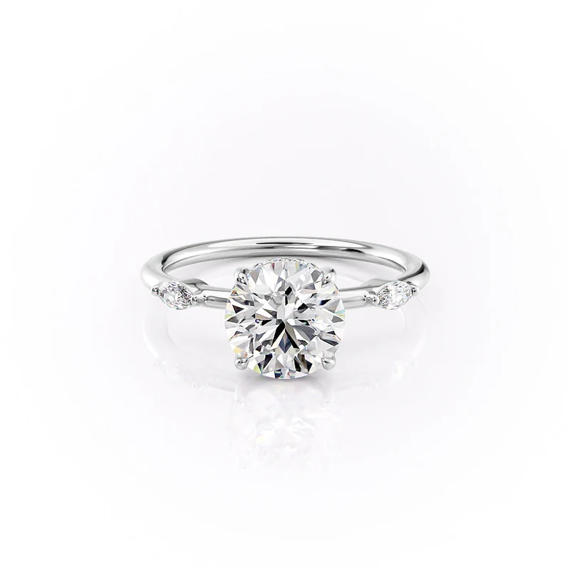 The Nicole Set Moissanite With A 5.5 Carat