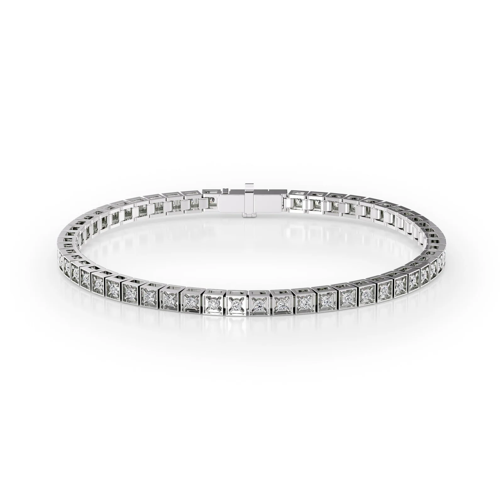 Chocolate Tennis Bracelet