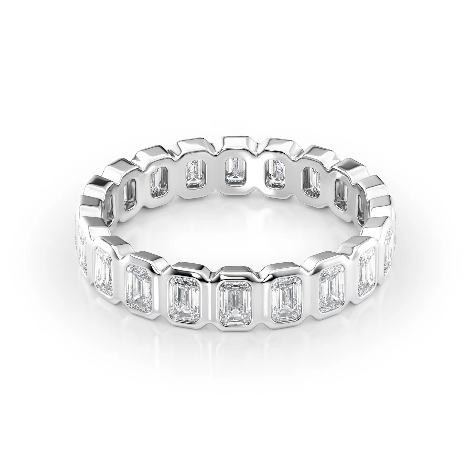 Emerald Bezel Eternity