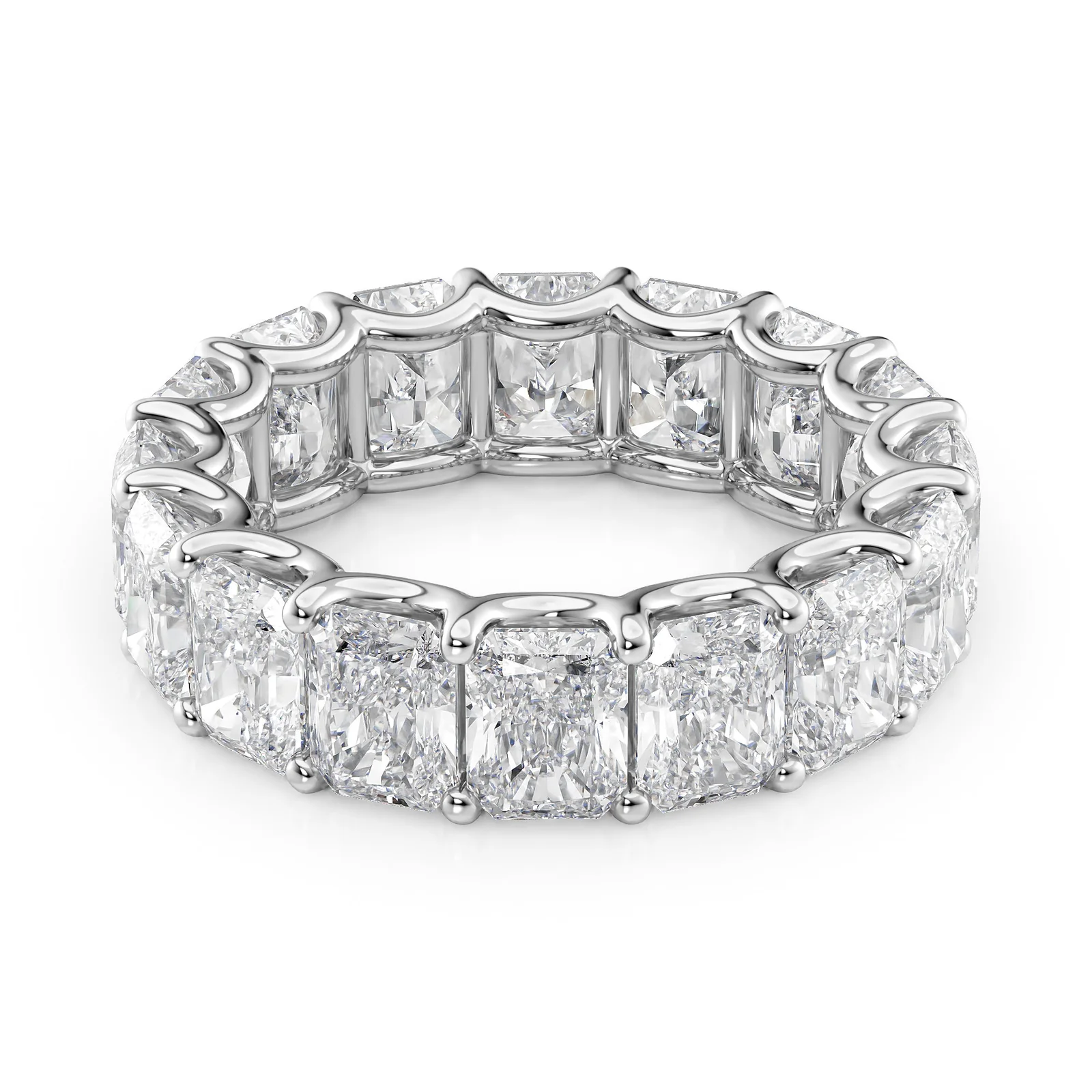 Radiant U Prong Eternity