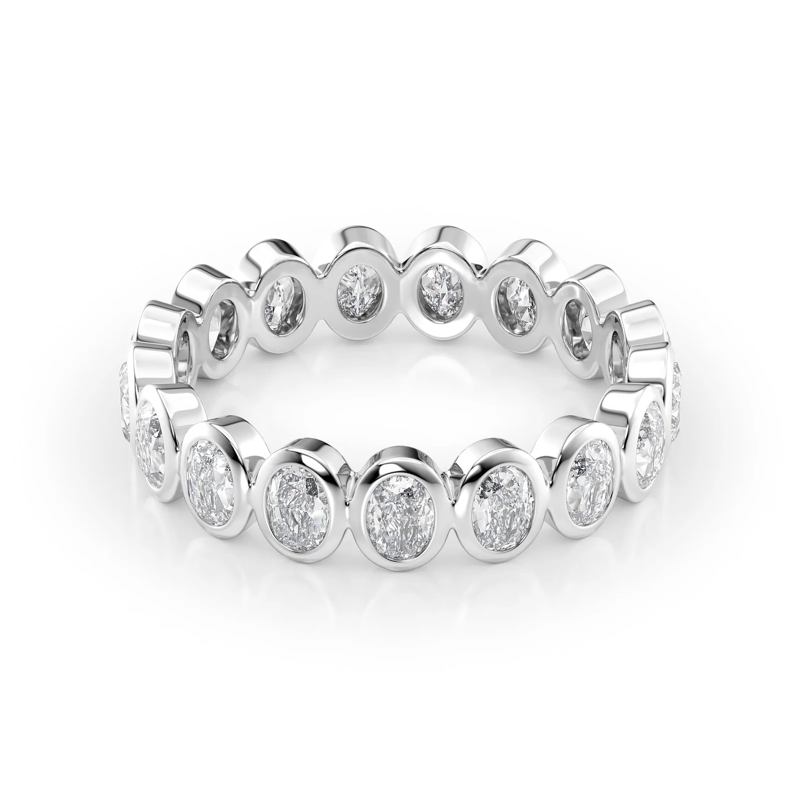 Oval Bezel Eternity