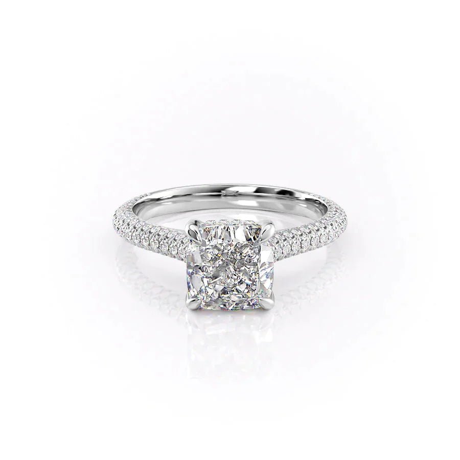 The Rachel Set With A 1.0 Carat