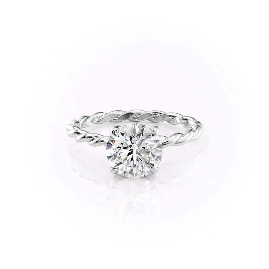 The Alice Set Moissanite With A 1.0 Carat
