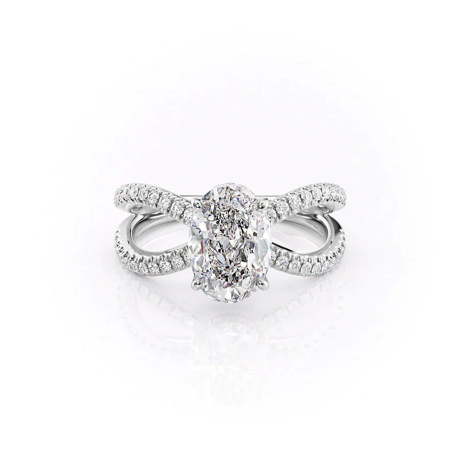 The Zoey Set With A 1.0 Carat