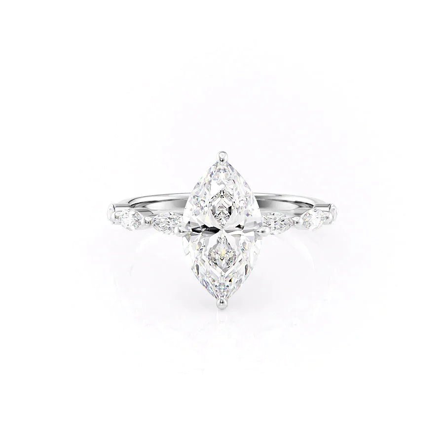 The Lucia Set With A 1.0 Carat