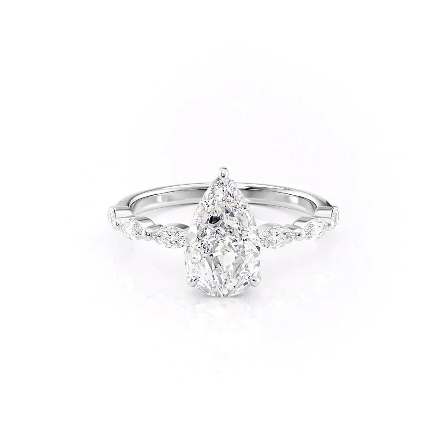 The Lucia Set With A 1.0 Carat