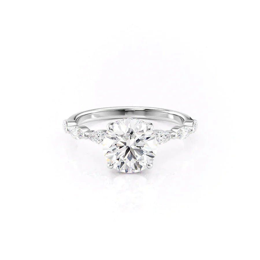 The Lucia Set With A 1.0 Carat