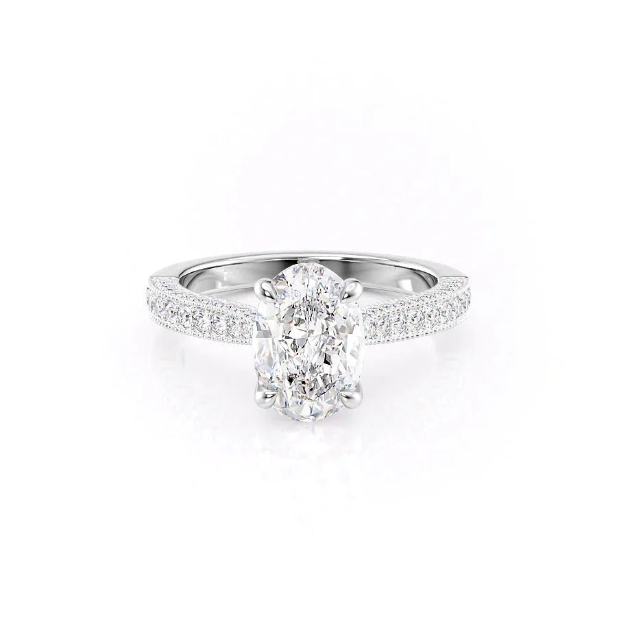 The Catherine Set With A 1.0 Carat