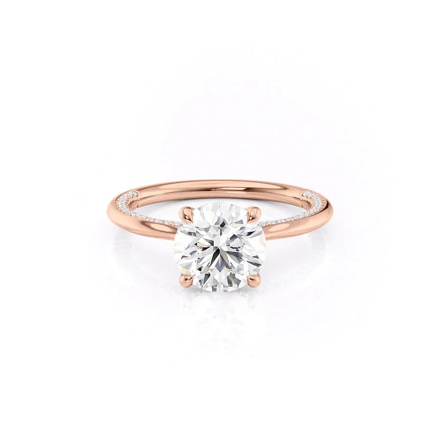 The Claire Set With A 1.0 Carat
