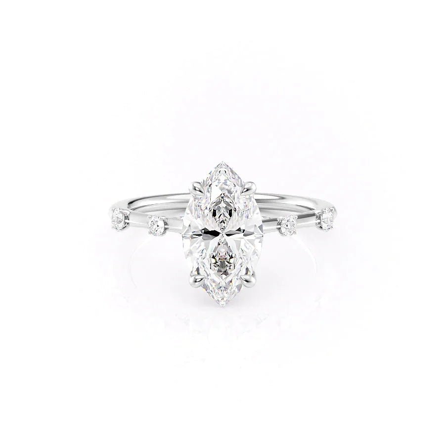 The Serena Set With A 1.0 Carat