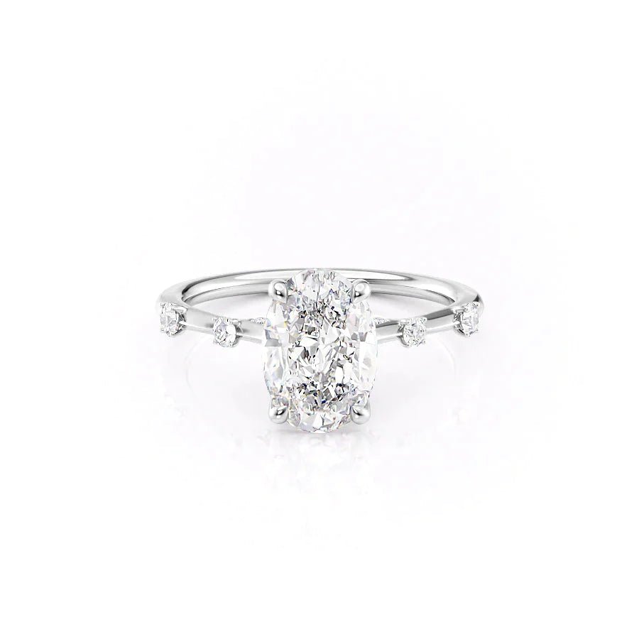 The Serena Set With A 1.0 Carat