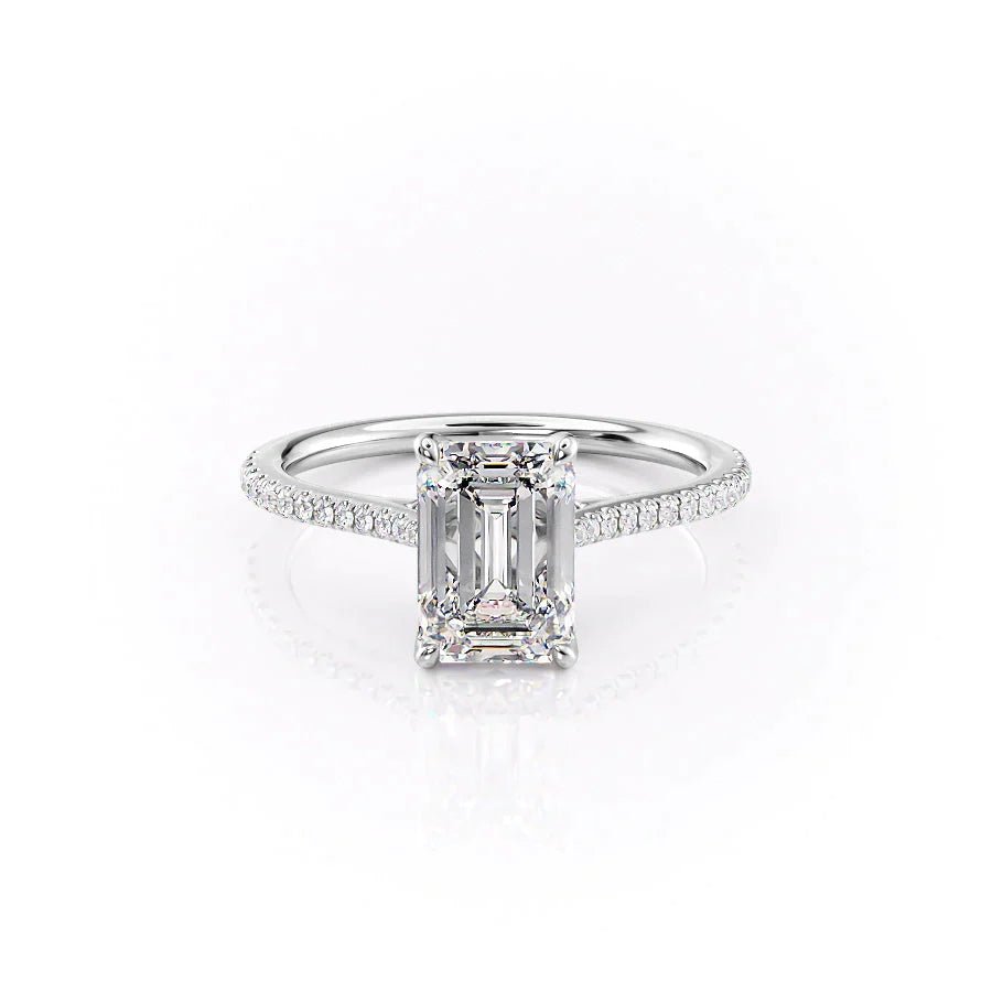 The Pave Madison Set With A 1.0 Carat