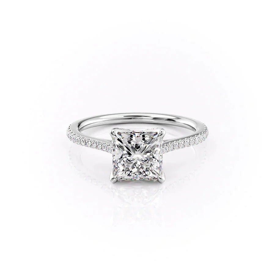 The Pave Madison Set With A 1.0 Carat