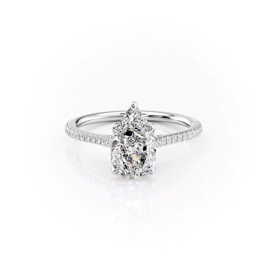 The Pave Madison Set With A 1.0 Carat