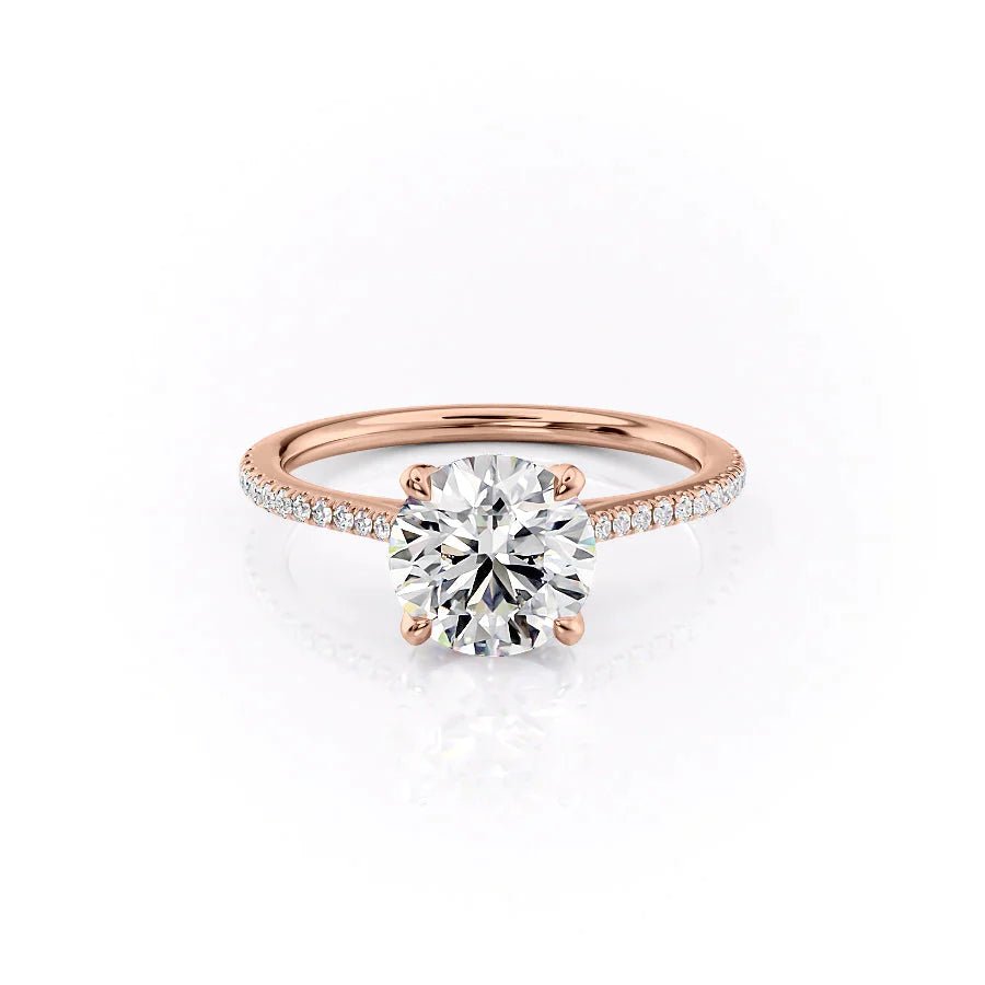 The Pave Madison Set With A 1.0 Carat