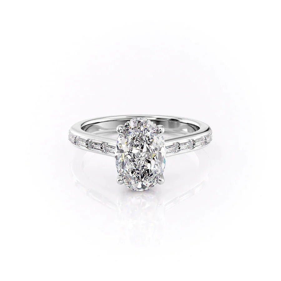 The Monica Set With A 1.0 Carat