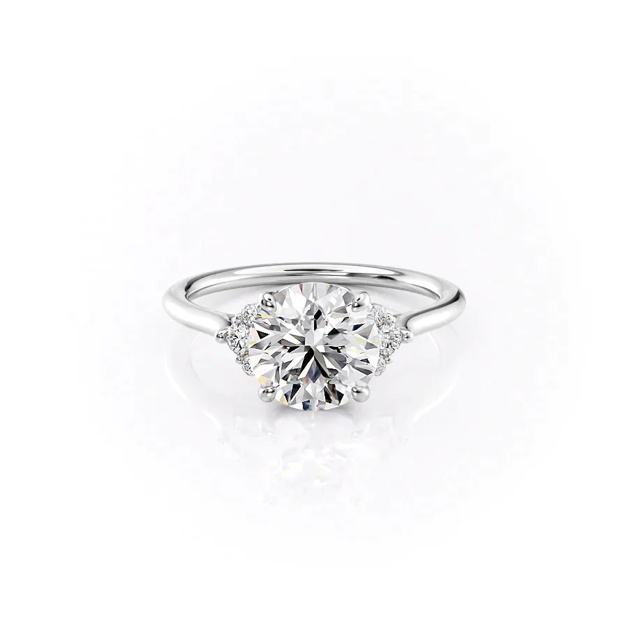 The Victoria Set Moissanite With A 1.0 Carat