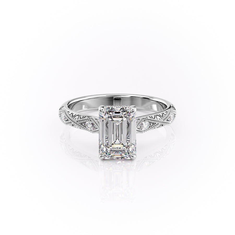 The Claudia Set With A 1.0 Carat