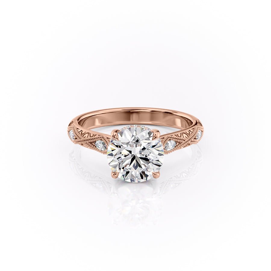 The Claudia Set With A 1.0 Carat