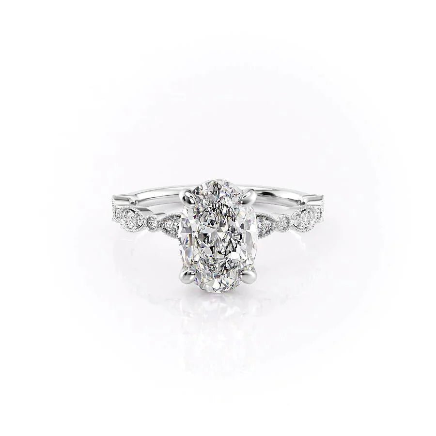 The Jasmine Set With A 1.0 Carat