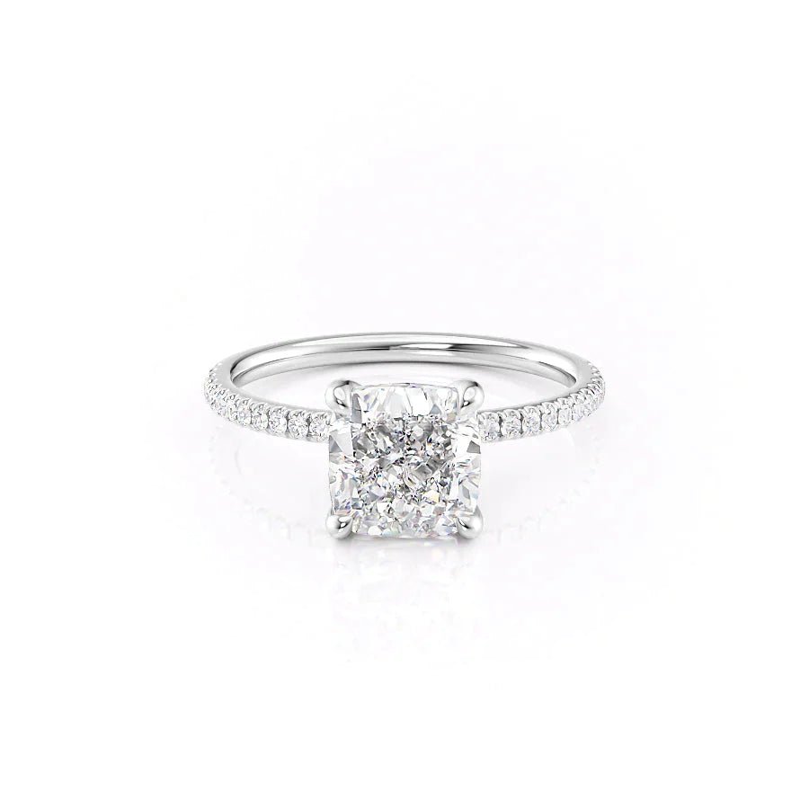 The Pave Nelly Set With A 1.0 Carat