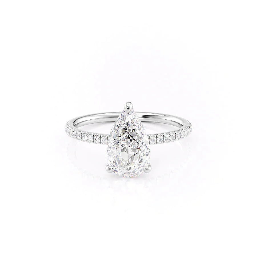 The Pave Nelly Set With A 1.0 Carat