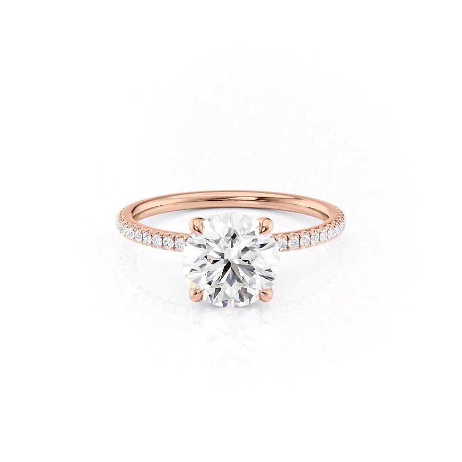 The Pave Nelly Set With A 1.0 Carat
