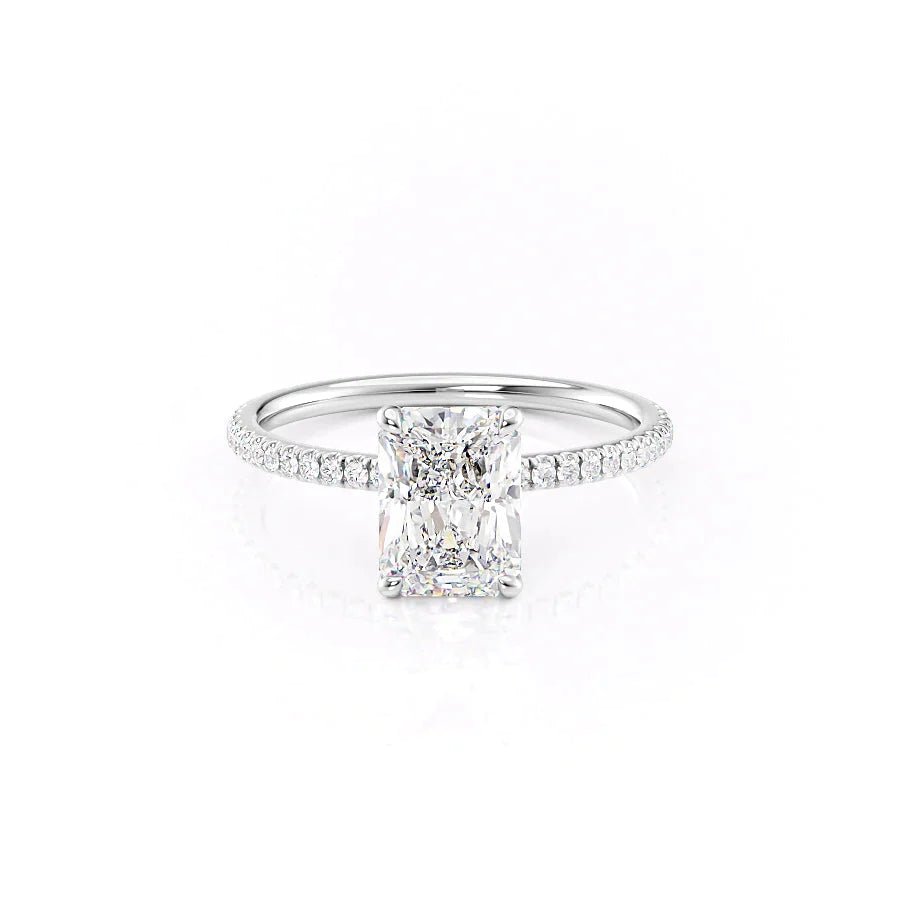 The Pave Nelly Set With A 1.0 Carat