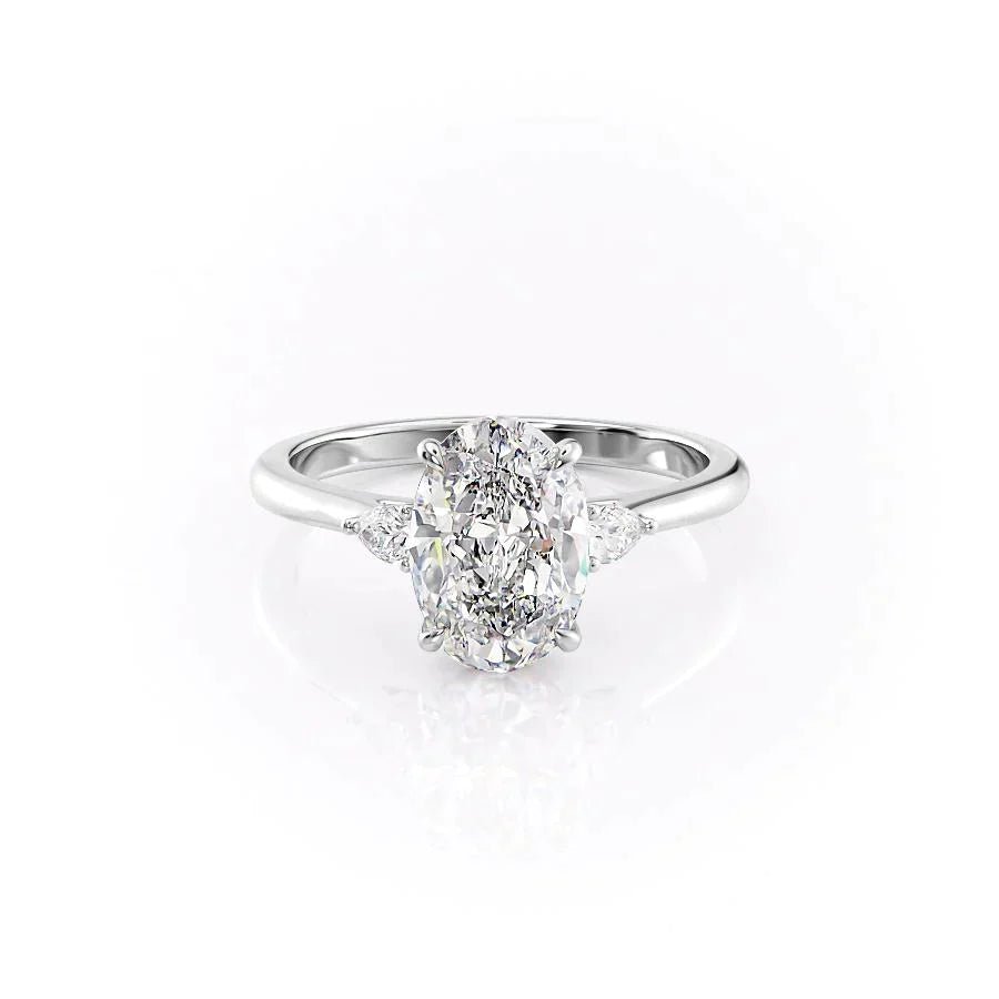 The Pears Liv Set With A 1.0 Carat