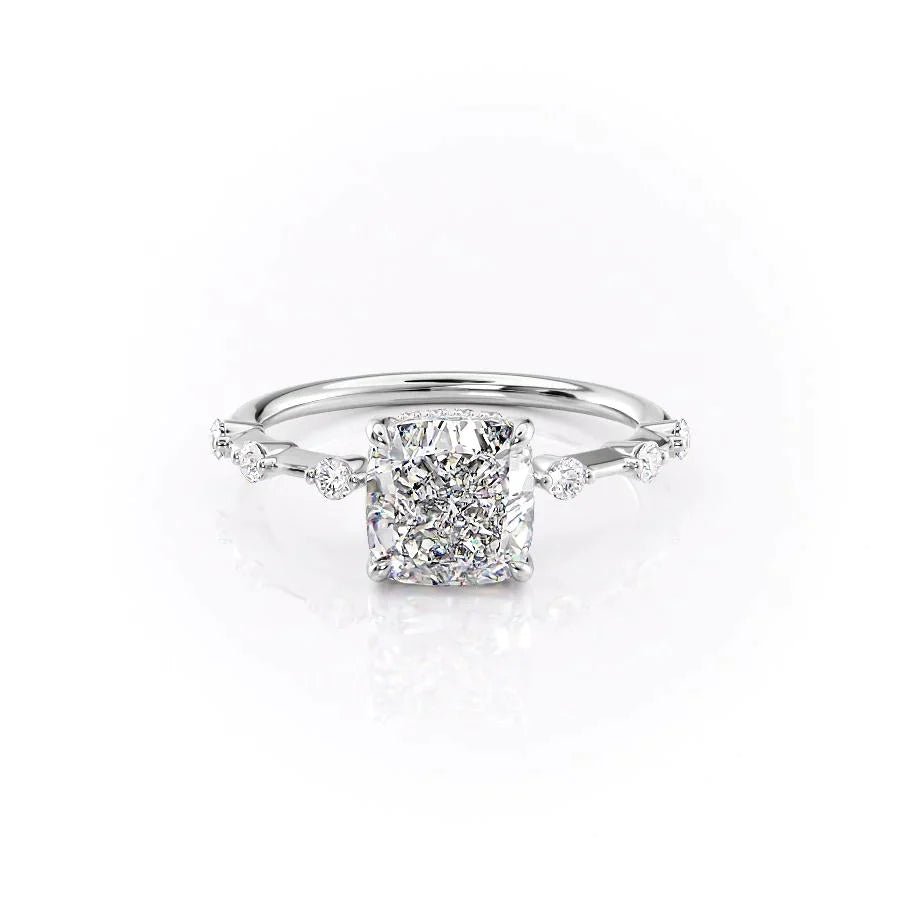 The Hidden Halo Penelope Set With A 1.0 Carat