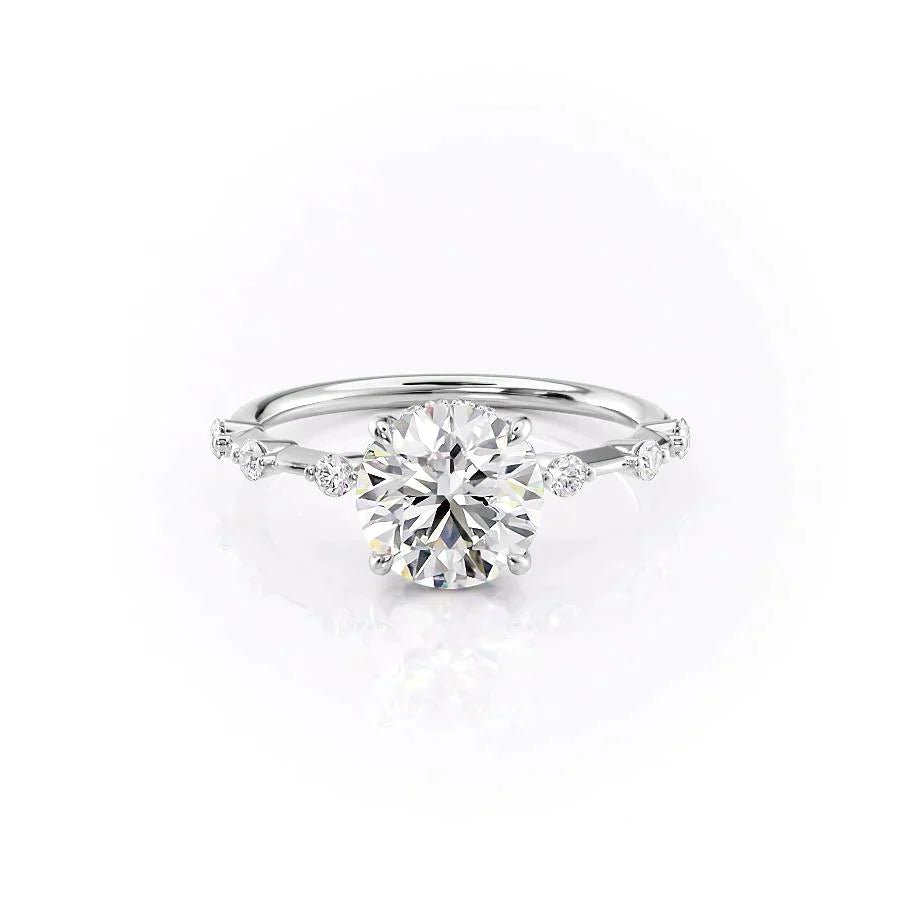 The Hidden Halo Penelope Set With A 1.0 Carat