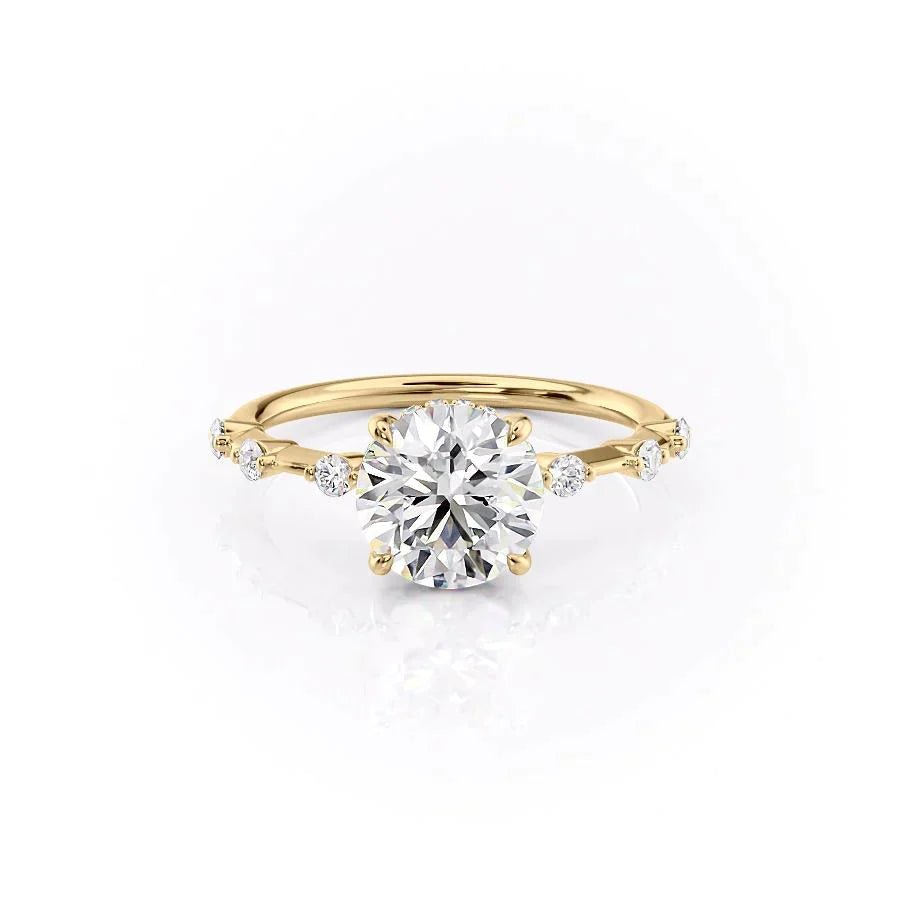 The Hidden Halo Penelope Set With A 1.0 Carat