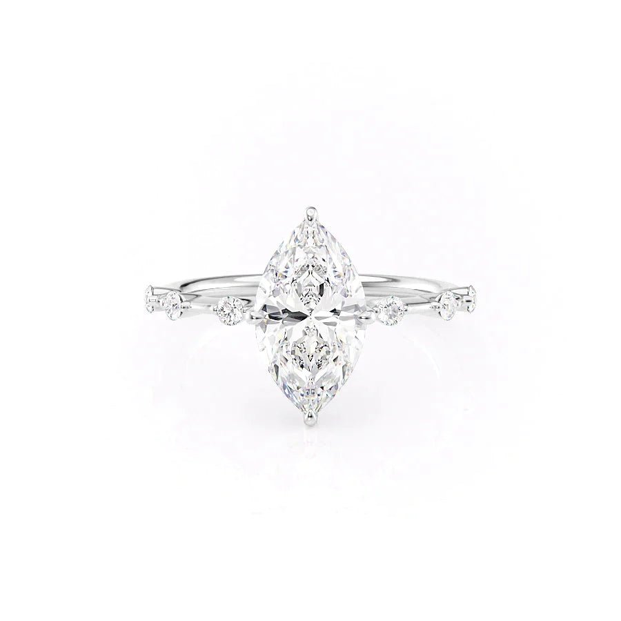 The Hidden Halo Penelope Set With A 1.0 Carat
