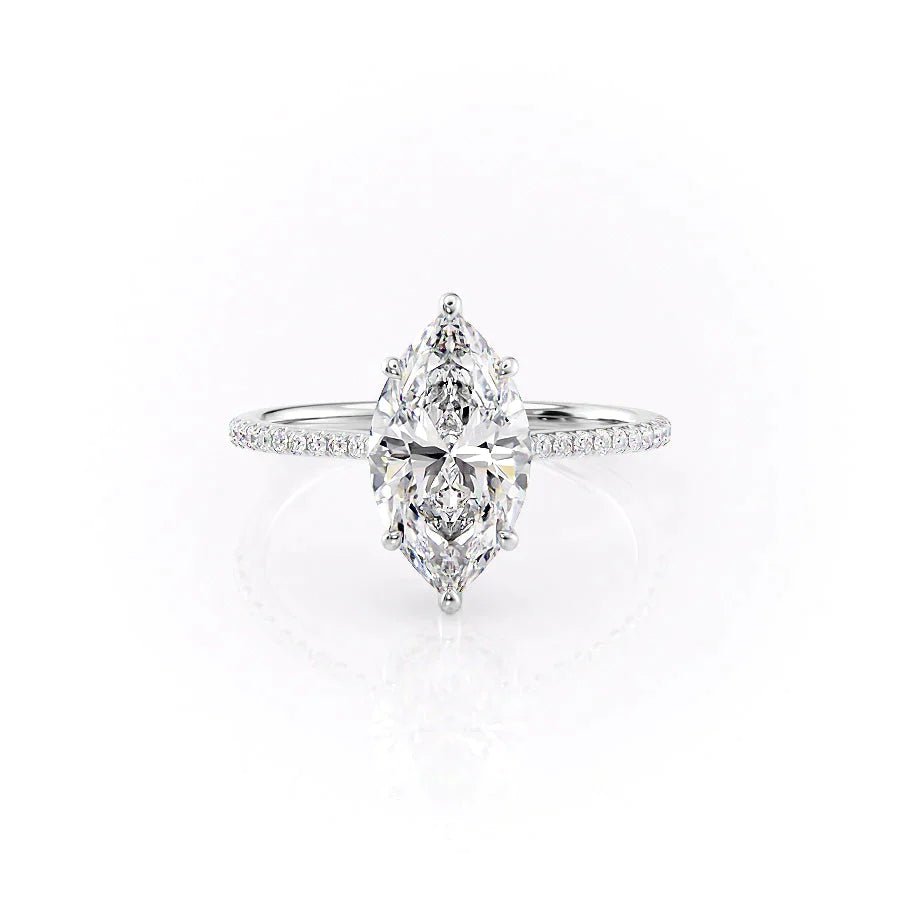 The Pave Maia Set With A 1.0 Carat