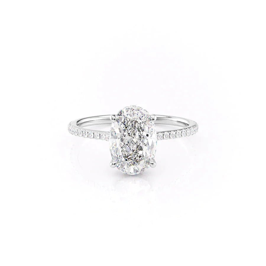 The Pave Maia Set With A 1.0 Carat