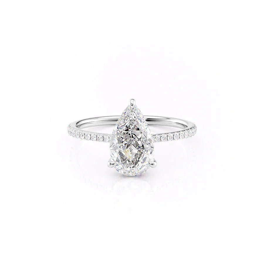The Pave Maia Set With A 1.0 Carat