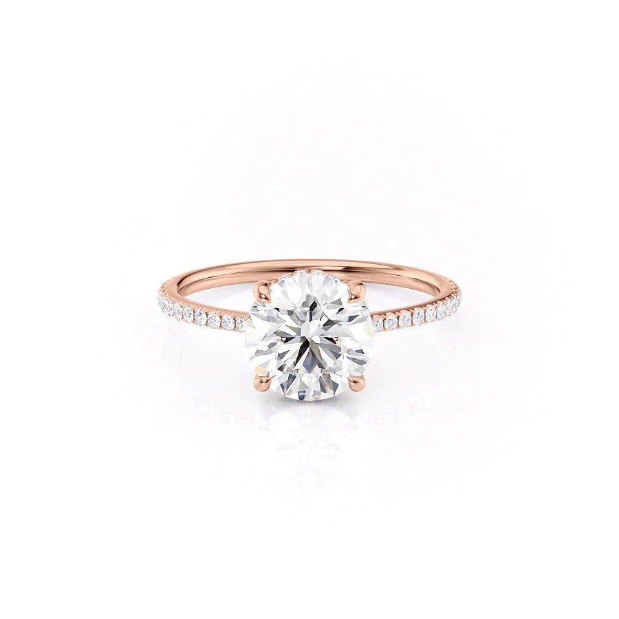 The Pave Maia Set With A 1.0 Carat