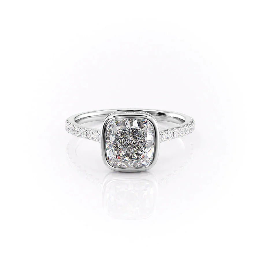 The Pave Charlotte Set With A 1.0 Carat