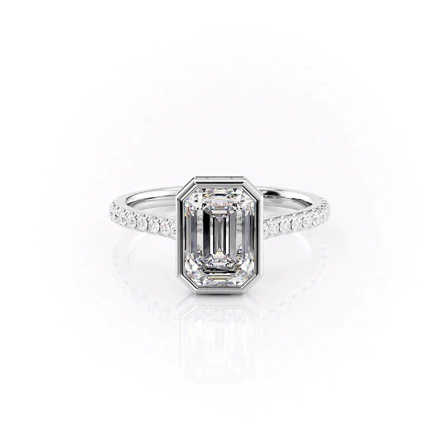 The Pave Charlotte Set With A 1.0 Carat