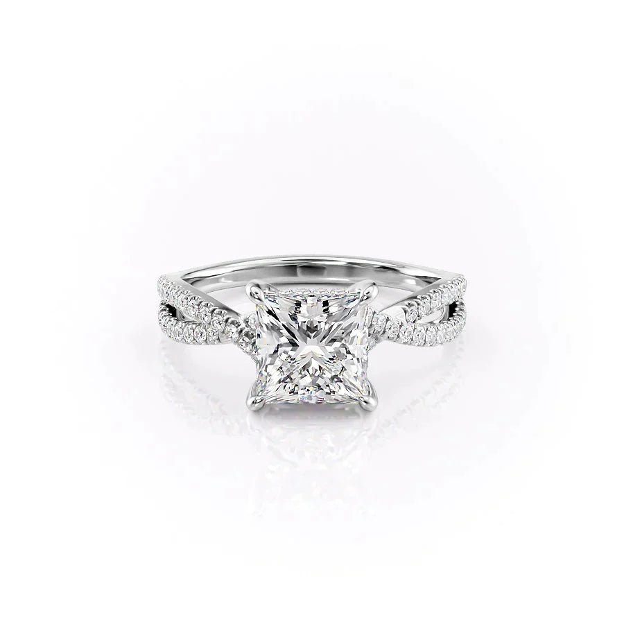 The Angelina Set With A 1.0 Carat