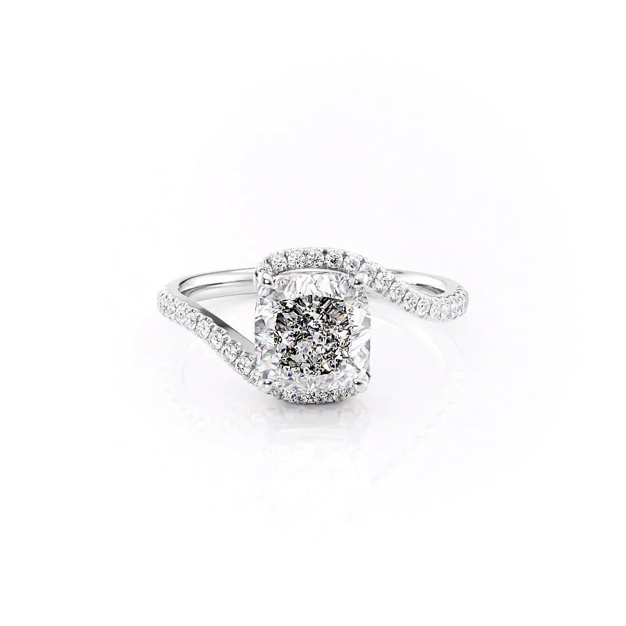 The Pave Skyler Set With A 1.0 Carat