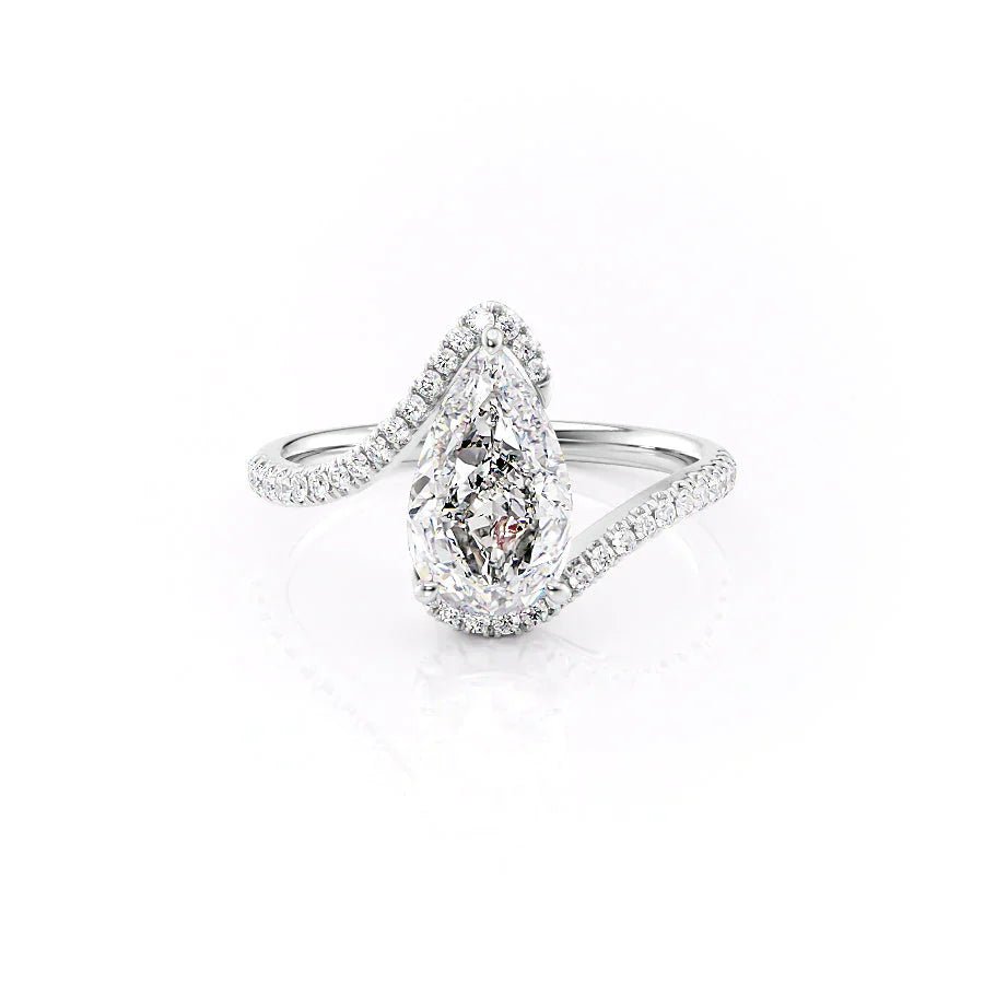 The Pave Skyler Set With A 1.0 Carat