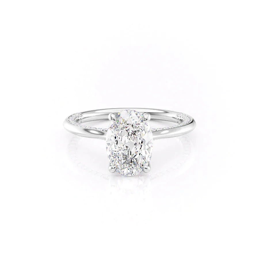 The Claire Set With A 1.0 Carat