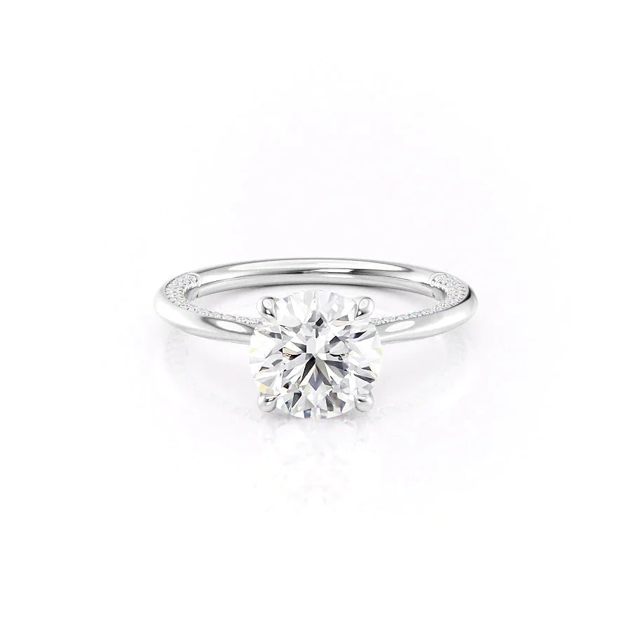 The Claire Set Moissanite With A 1.0 Carat
